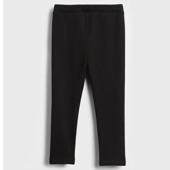 NWT BabyGap Cozy-Lined Leggings (Black) - Picture 2 of 11